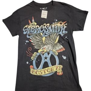 NWT Nordstrom Vintage Style Aerosmith Eagle T-Shirt - Short Sleeve Unisex